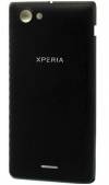 Sony Xperia J ST26i Καπάκι Μπαταρίας Μαύρο